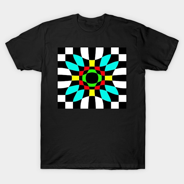 Colorful Abstract Gift Ideas Tshirts T-Shirt by gdimido